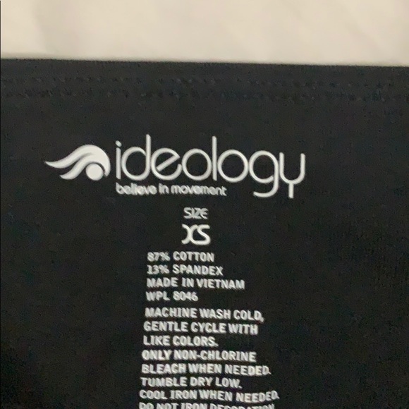 Ideology black womens tights - Picture 2 of 2